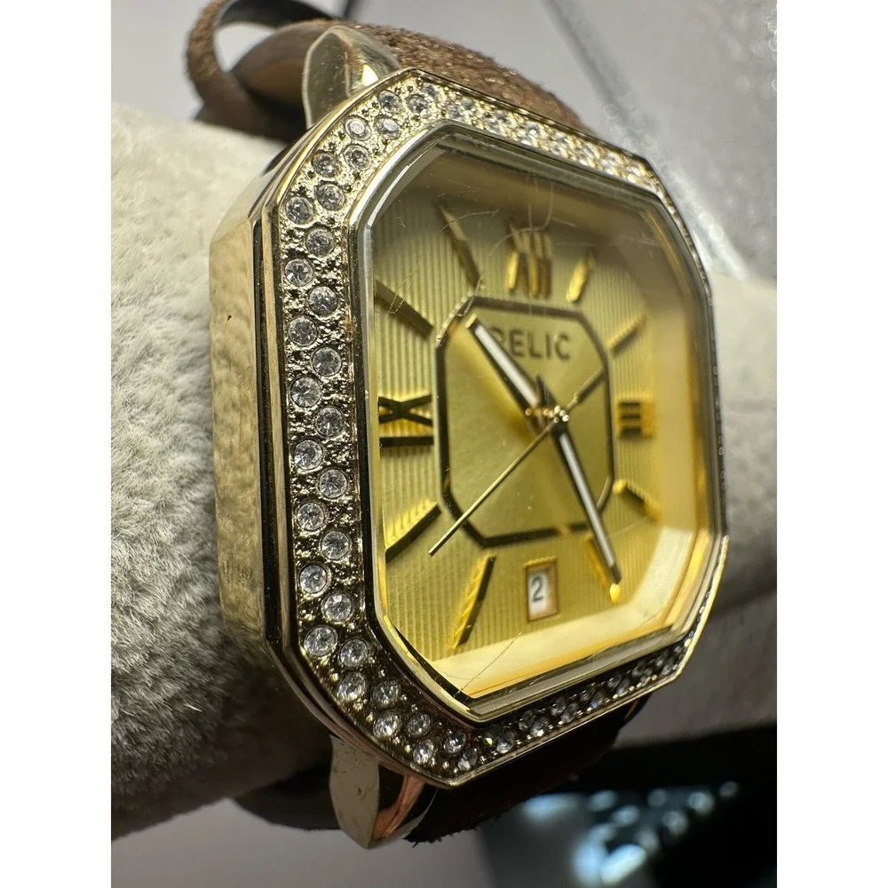 Relic ZR34187 Ladies Watch New Battery 33MM 7.5